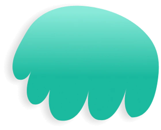 Jib character hand gesture